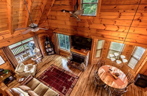 Boomer Cabin | Breathtaking views from Majestic Mountains "All Honey Ridge"