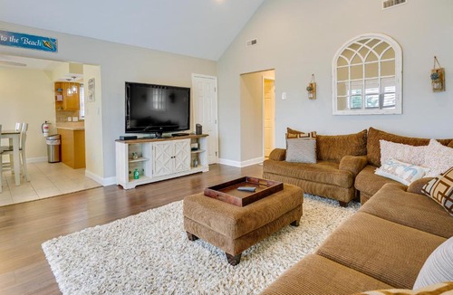 Southend House | Brigantine Getaway: Walk to the Beach!