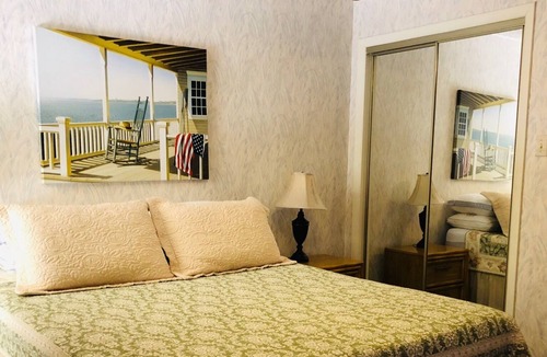 Southend Condo | Brigantine Island Beach Resort- Private Pool, Ocean Front, Quiet Beach & WiFi !!