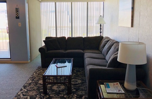 Southend Condo | Brigantine Island Beach Resort- Private Pool, Ocean Front, Quiet Beach & WiFi !!