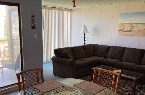 Southend Condo | Brigantine Island Beach Resort- Private Pool, Ocean Front, Quiet Beach & WiFi !!