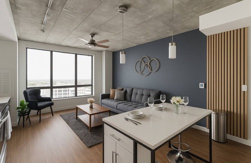 Five Points South Apartment | Bright 2BR Apt | Pool, Gym & Walkable Area