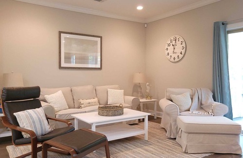 Epworth Acres House | Bright and Beachy Townhome, Sleeps 6