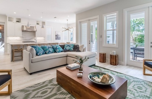 Longbeach Village House | Broadway Retreat: Luxurious 4 BR / 4.5 BA pool home with guest house.