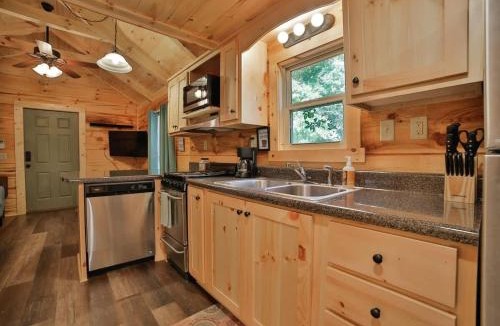 Lookout Valley Neighborhood Association House | Bryce Cabin Lookout Mtn Tiny Home W Swim Spa