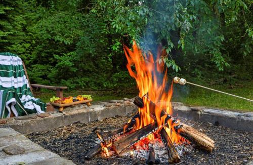 Whittier House | Bryson City Cabin Sleeps 5 Pets OK Fire Pit