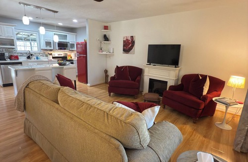Dahlonega House | Bungalow in small and quiet cul-de-sac, pet-friendly.