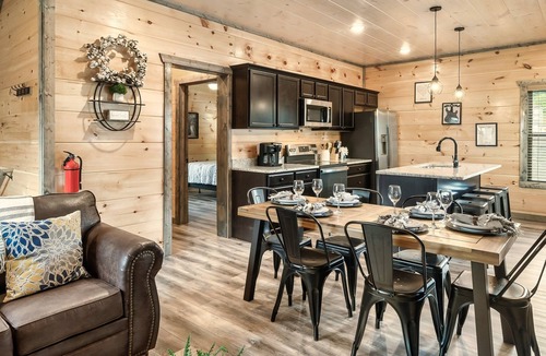 Sevierville Cabin | Cabin Goals! Best Location | Pool & Hot Tub Dogs