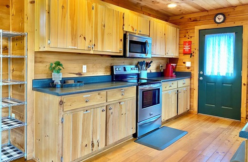 Lake Lure Cabin | Cabin w/Game Room, Fire Pit & Private River Trail