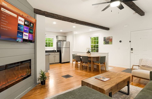 Asheville House | Cabin w/Hot Tub · Fireplace · EV Charger