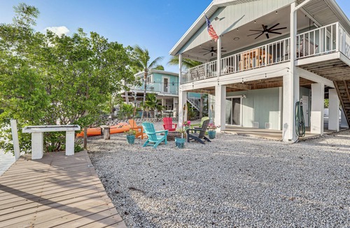 Cutthroat Harbor Estates House | Canal-Front Gem w/ Peekaboo Views in Cudjoe Key!