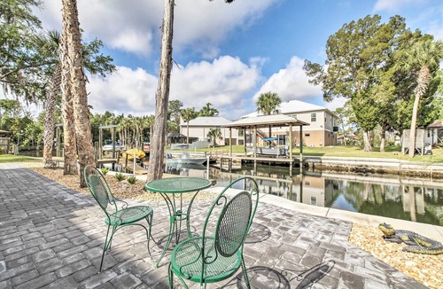Indian Waters House | Canal-Front Home w/Boat Dock in Crystal River