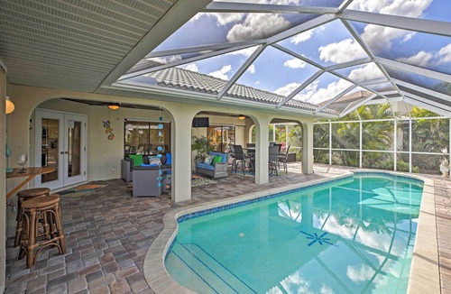 Punta Gorda House | Canal Waterfront Home with Private Pool & Dock!