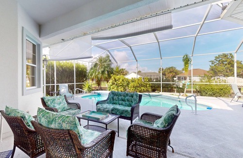 Palm Harbor House | Canalfront Home with Private Pool, High-Speed WiFi, Central AC, and Dock!
