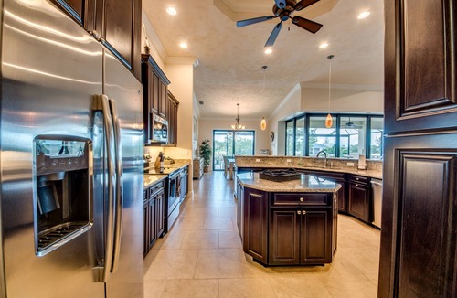 Pelican Villa | Cape Coral villa on the canal in the southwest, south-facing, pool + spa
