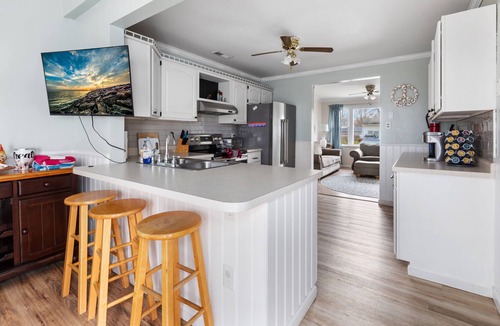 Lower Township House | Cape May 4 Bed Pool Oasis,Dog Friendly, Sleeps 10, Outdoor shower + Firepit + EV