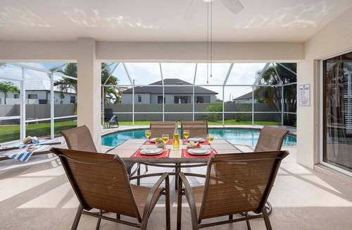 Burnt Store House | Casa Pura Vida pool home with three bedrooms plus