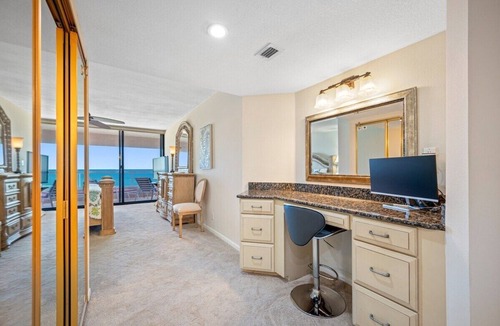 Sand Key Condo | CBC 1-15D – Gulf and Intercoastal water Views!