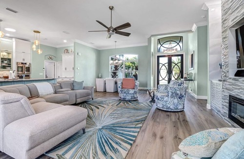 Pelican House | Cecilia 1015 Modern SW Cape Gulf Access Home w/heated Pool & Spa