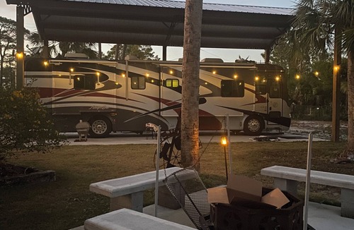 Salem RV Rental | Cedar Island! Perfect spot, 20'x40' pole barn to park your camper and have FUN