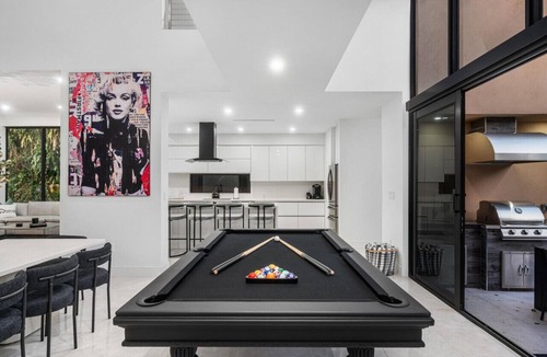 West Little Havana House | Central Miami Luxury Home, Heated Pool, Jacuzzi, Billiards, Grill