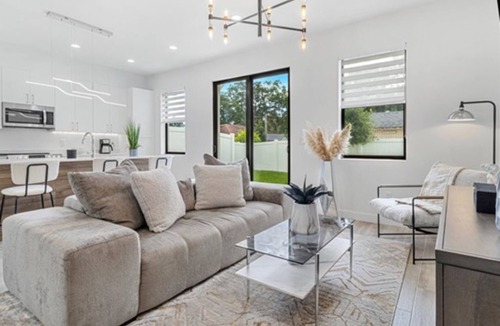 Pinecrest West Park House | Central Tampa Retreat, 2 Modern Townhomes + Patios