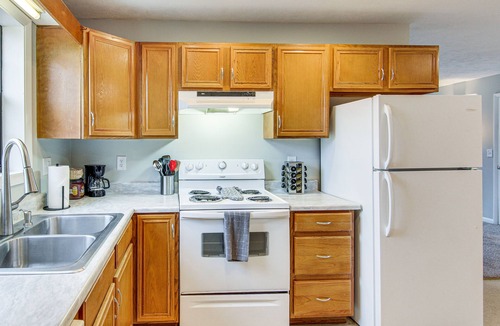Mills River House | Centrally Located Mills River Townhome w/Fire Pit
