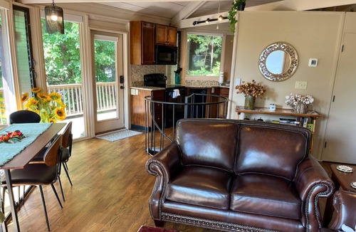 Big Canoe Ski Chalet | Chalet 141 - Peaceful wooded views, cozy interiors, plus wifi!