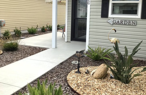 Wildwood Villa | CHARMING 1 Bdrm 1 Bath Dog Friendly Patio Villa with GAS GOLF CART & BBQ!!