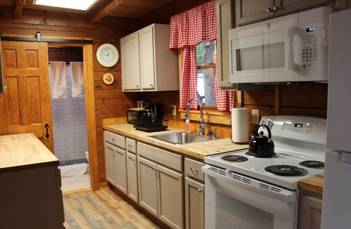 Franklin Cabin | Charming 1-bedroom lakefront cabin in sweet and quiet Franklin Georgia