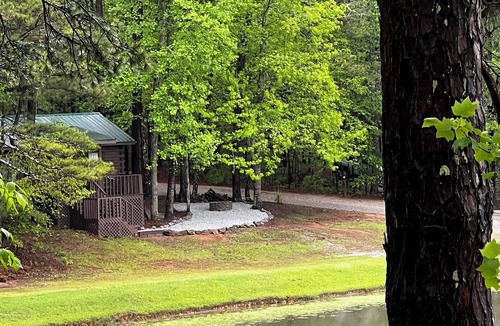Franklin Cabin | Charming 1-bedroom lakefront cabin in sweet and quiet Franklin Georgia