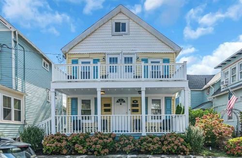 Ocean Grove Apartment | Charming 1BR Apt w/Balcony near Beach & Asbury