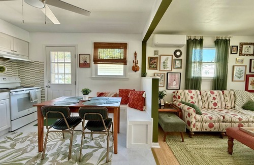 Erma Apartment | Charming 2BR, steps to Hawk Haven, near Beaches
