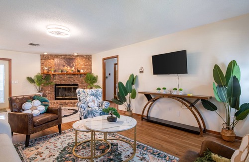 Deltona Lakes House | Charming 4BR/2BA Deltona Oasis with Pool & Garden Paradise