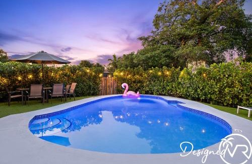Dania Beach House | Charming 4BR Home w Private Pool