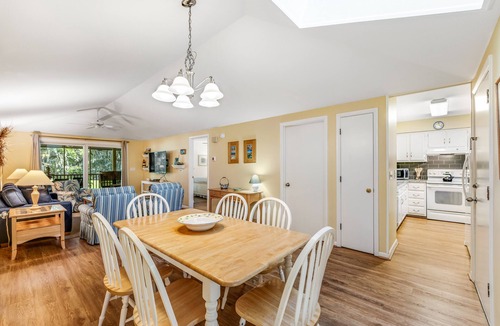 Seabrook Island House | Charming Island Getaway with a Furnished Deck Offering Forest & Fairway Views