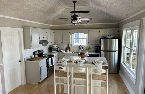 Leesville House | Charming Lakefront House, Dock and Boat Ramp
