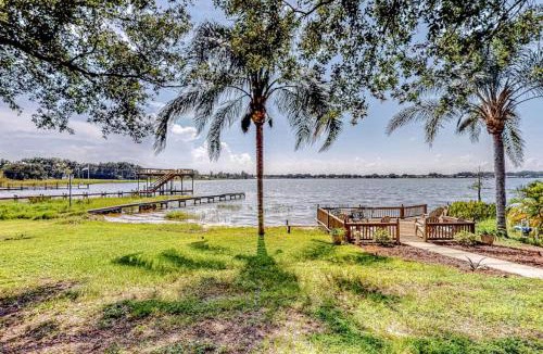 Eagle Lake House | Charming Lakefront Home Hot Tub