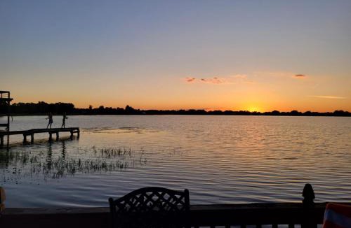 Eagle Lake House | Charming Lakefront Home Hot Tub
