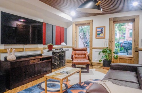 Bedford-Stuyvesant Apartment | Charming Mid-Century Garden Level Brownstone, 1 BR with Private Access