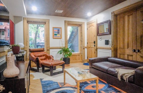 Bedford-Stuyvesant Apartment | Charming Mid-Century Garden Level Brownstone, 1 BR with Private Access