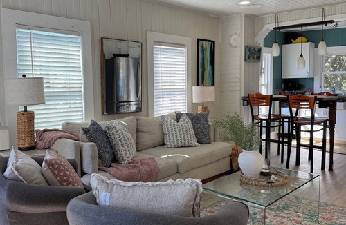 Folly Beach House | Charming Oceanview Bungalow - Prime Location - Steps to Beach
