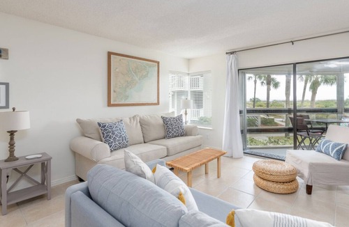 Oceanmarsh Subdivision Condo | Charming Villa on Harbor Island Steps from the Boardwalk!