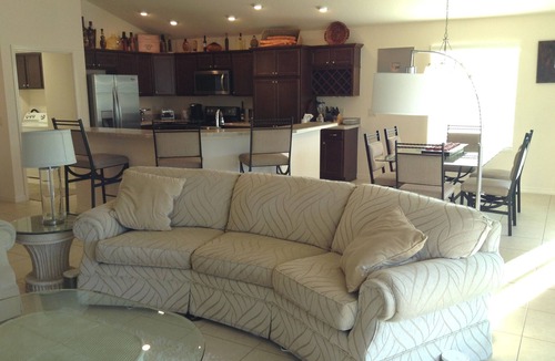The Villages House | Charming Village of Dunedin Home w/Tile Flooring and Serene Water View