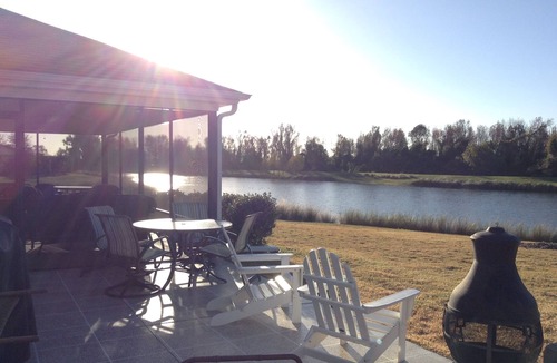 The Villages House | Charming Village of Dunedin Home w/Tile Flooring and Serene Water View