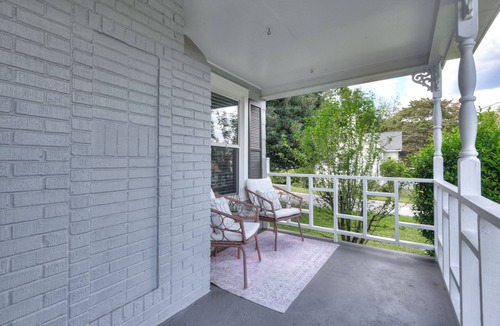 West Columbia House | Charming Vintage Bungalow Near USC & Downtown with Big Fenced In Backyard