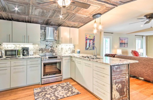 South Carolina Lakes & Blackwater Rivers House | Cheery Swansea Home on Calmont Pond w/Dock!