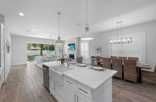 Jacksonville Beach House | Chic Beach Stay Heated Pool Epic Game Room