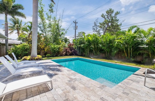 Wilton Manors House | Chic Fort Lauderdale Getaway w/Private Heated Pool