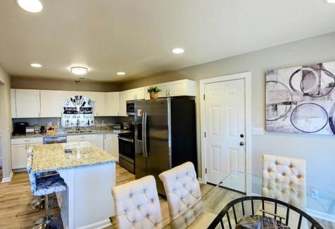 Goose Creek Villa | Chic Oasis: 3BR, 2BA, Private Deck